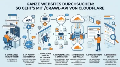 Ganze Websites durchsuchen: So geht’s mit /crawl-API von Cloudflare