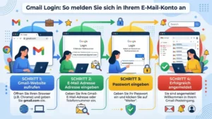 Gmail Login: So melden Sie sich in Ihrem E-Mail Konto an