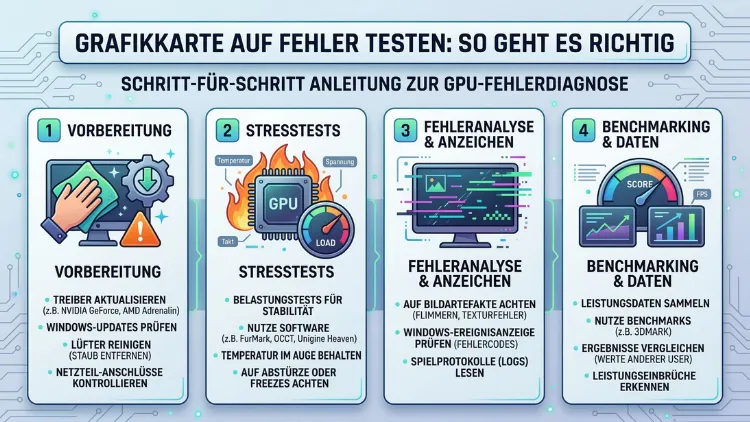 Grafikkarte auf Fehler testen: So geht es richtig