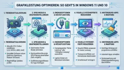 Grafikleistung optimieren: So geht’s in Windows 11 und 10