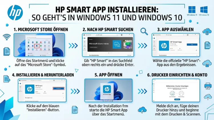 HP Smart App installieren: So geht’s in Windows 11 und Windows 10