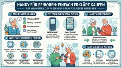 Handy für Senioren: So geht’s einfach erklärt kaufen