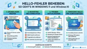 Hello-Fehler beheben: So geht’s in Windows 11 und Windows 10