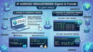 IP-Adresse (eigene & fremde) herausfinden: So geht’s einfach