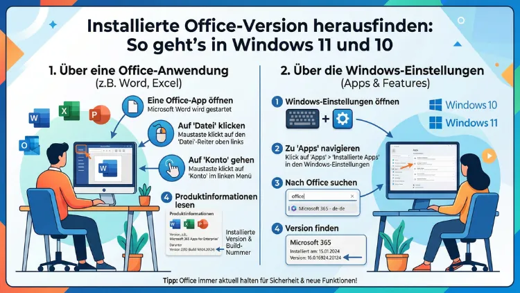 Office-Version herausfinden: So geht’s in Windows 11 und 10