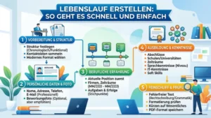 Lebenslauf erstellen: So geht es schnell und einfach