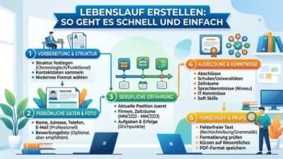 Lebenslauf erstellen: So geht es schnell und einfach