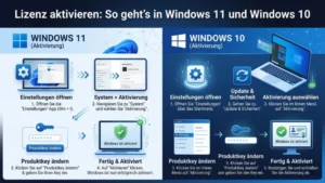 Lizenz aktivieren: So geht’s in Windows 11 und Windows 10
