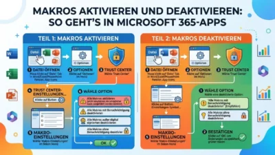 Makros aktivieren und deaktivieren: So geht’s in Microsoft 365-Apps