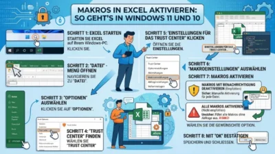 Makros in Excel aktivieren: So geht’s in Windows 11 und 10