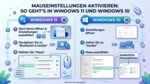 Mauseinstellungen aktivieren: So geht’s in Windows 11 und Windows 10