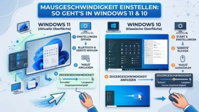 Mausgeschwindigkeit einstellen: So geht’s in Windows 11 und 10