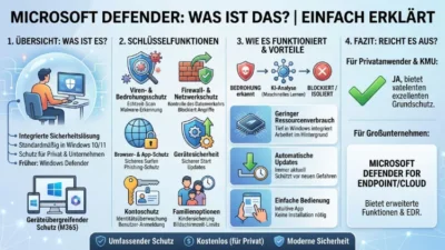 Microsoft Defender: Was ist das? | Einfach erklärt