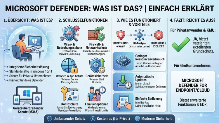 Microsoft Defender: Was ist das? | Einfach erklärt