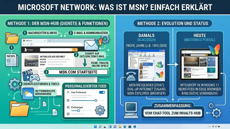 Microsoft Network: Was ist MSN? Einfach erklärt
