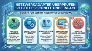 Netzwerkadapter überprüfen: So geht es schnell und einfach
