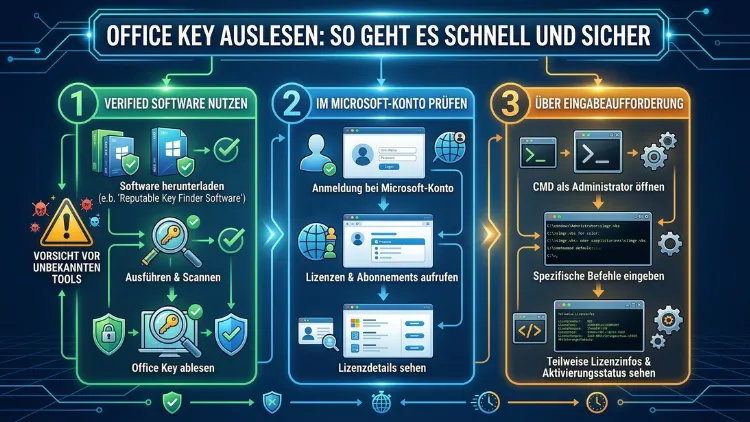 Office Key auslesen: So geht es schnell und sicher