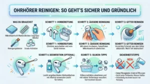 Ohrhörer reinigen: So geht’s sicher und gründlich