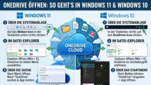 OneDrive öffnen: So geht’s in Windows 11 und Windows 10