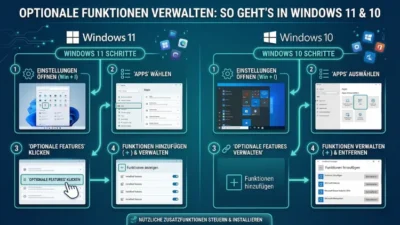 Optionale Funktionen verwalten: So geht’s in Windows 11 und 10