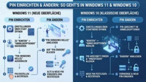 PIN einrichten und ändern: So geht’s in Windows 11 und Windows 10