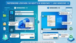 Papierkorb löschen: So geht’s in Windows 11 und Windows 10