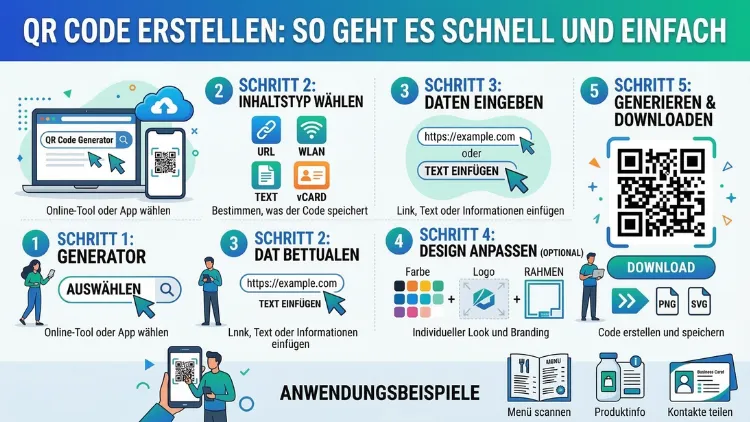 QR Code erstellen: So geht es schnell und einfach