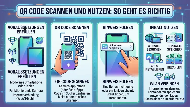 QR Code scannen und nutzen: So geht es richtig