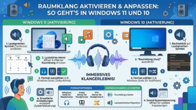 Raumklang aktivieren und anpassen: So geht’s in Windows 11 und 10