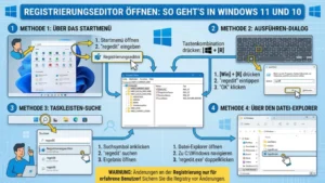 Registrierungseditor öffnen: So geht’s in Windows 11 und 10
