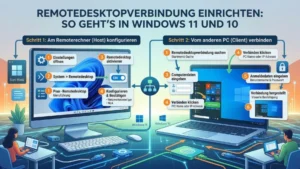 Remotedesktopverbindung einrichten: So geht’s in Windows 11 und 10