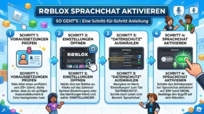 Roblox Sprachchat aktivieren | So geht’s