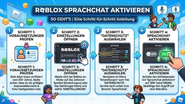 Roblox Sprachchat aktivieren | So geht’s
