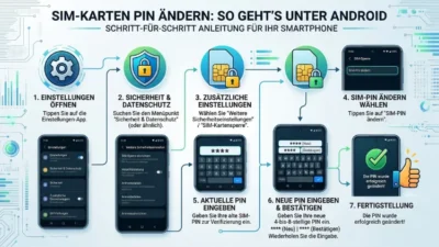 SIM Karten PIN ändern: So geht’s unter Android