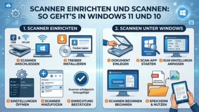 Scanner einrichten und scannen: So geht’s in Windows 11 und 10