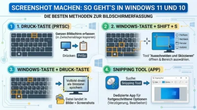 Screenshot machen: So geht’s in Windows 11 und 10