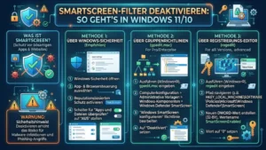 So deaktivieren Sie den SmartScreen-Filter in Windows 10 und 11