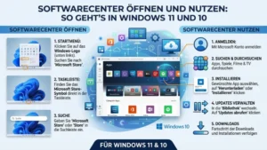Softwarecenter öffnen und nutzen: So geht’s in Windows 11 und 10