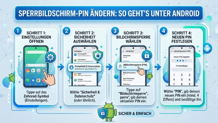 Sperrbildschirm-PIN ändern: So geht’s unter Android
