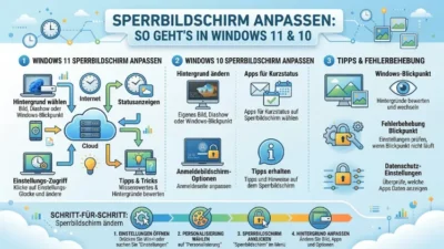 Sperrbildschirm ändern: So geht’s in Windows 11 und Windows 10