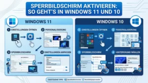 Sperrbildschirm aktivieren: So geht’s in Windows 11 und 10