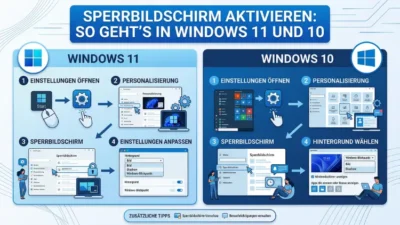 Sperrbildschirm aktivieren: So geht’s in Windows 11 und 10
