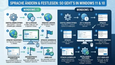 Sprache ändern und festlegen: So geht’s in Windows 11 und 10