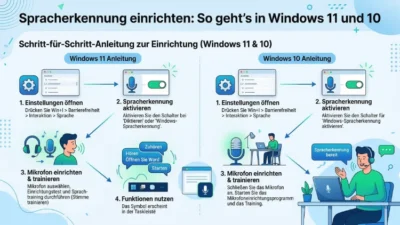 Spracherkennung einrichten: So geht’s in Windows 11 und 10