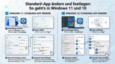 Standard-App ändern und festlegen: So geht’s in Windows 11 und 10