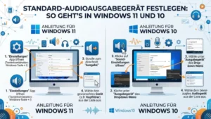 Standard-Audioausgabegerät festlegen: So geht’s in Windows 11 und 10