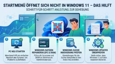 Startmenü öffnet sich nicht in Windows 11 – das hilft