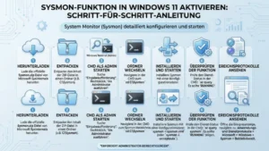 Sysmon-Funktion in Windows 11 aktivieren – so geht’s