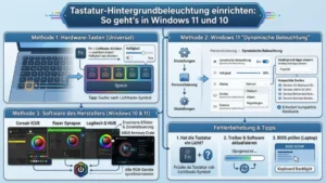 Tastatur-Hintergrundbeleuchtung einrichten: So geht’s in Windows 11 und 10