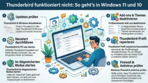 Thunderbird funktioniert nicht: So geht’s in Windows 11 und 10
